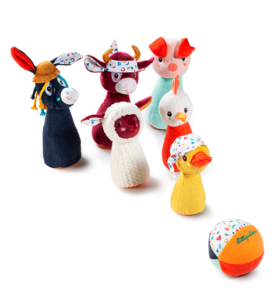 Juego de bolos granja. 2