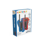 Walkie talkies infantiles de Kidywolf diseñados para que los niños se comuniquen durante juegos, aventuras y actividades al aire libre.