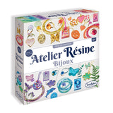Kit creativo “Atelier Résine Bijoux” de SentoSphère para diseñar joyas de resina personalizadas.