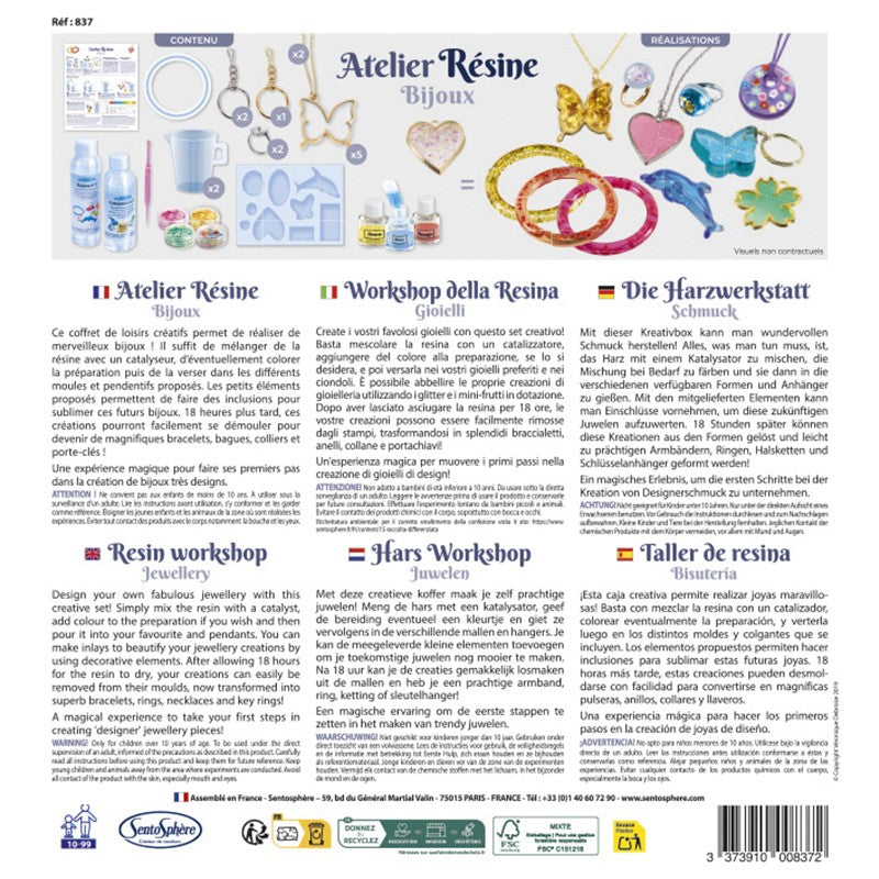 Joyería de resina SentoSphère