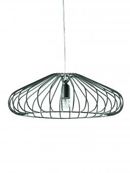 Lámpara colgante de metal (color taupe) - Dendago