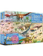 Libro Puzzle Dinosaurios - Línea Del Tiempo 300 Piezas - Dendago