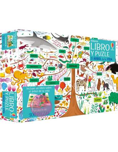Libro Puzzle El Árbol De La Vida 300 Piezas - Dendago