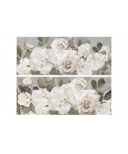 LIENZO FLORES BL. 150x60 1