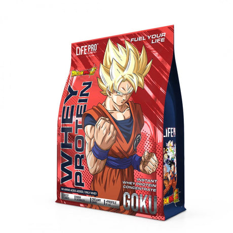 Proteína Whey Dragon Ball Limited Edition Goku Torrija 1.80kg LIFE PRO NUTRITION