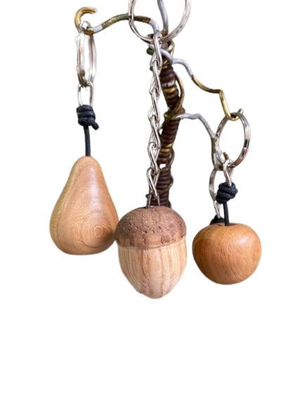 Llavero Pera, Bellota y Manzana grande - Dendago