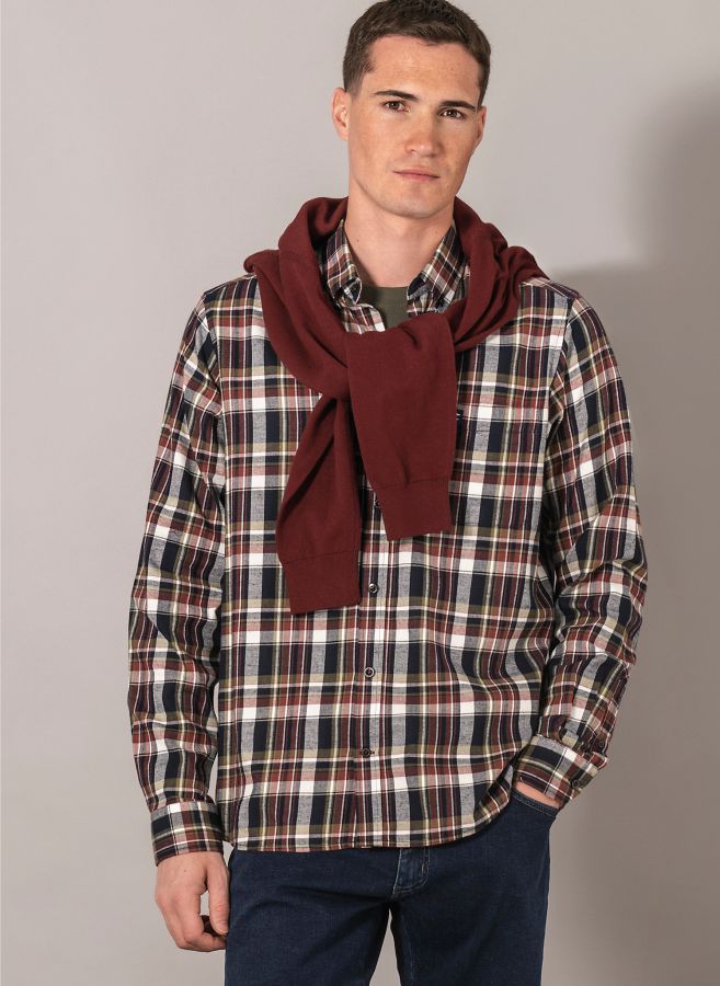 camisa cuadros gendive