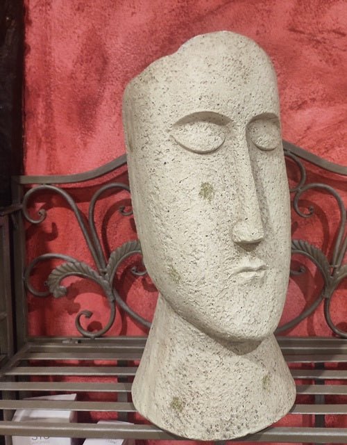 Macetero de fibra de vidrio modelo busto - Dendago