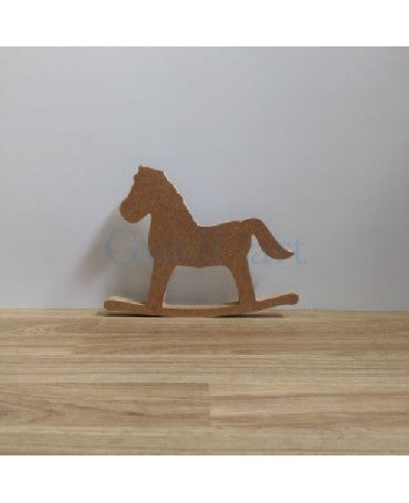 madera Caballito Balancin 20cm 1