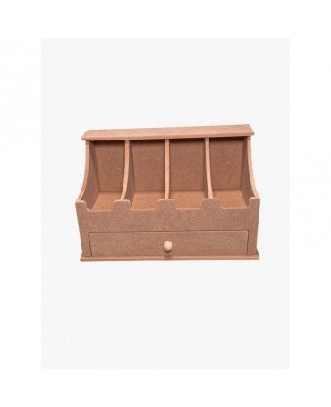 MADERA Archivador con Cajón 22x21x36cm 1