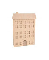 Madera Calendario Adviento Casa 1