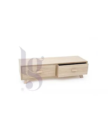 MADERA MUEBLE 2 CAJÓN 53x17x14.5CM 1
