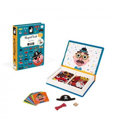 Magneti'book crazy faces chicos. 1