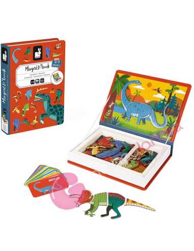 Magneti'book Dinosaurios - 40 Imanes - Dendago