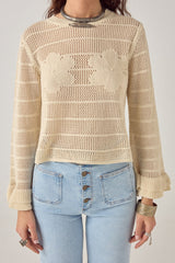 MAISON HOTEL JERSEY DE PUNTO CALADO MARGHERITA DAISY