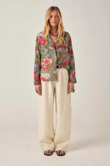MAISON HOTEL PANTALON RECTO LINO SOLSTICE OTTO