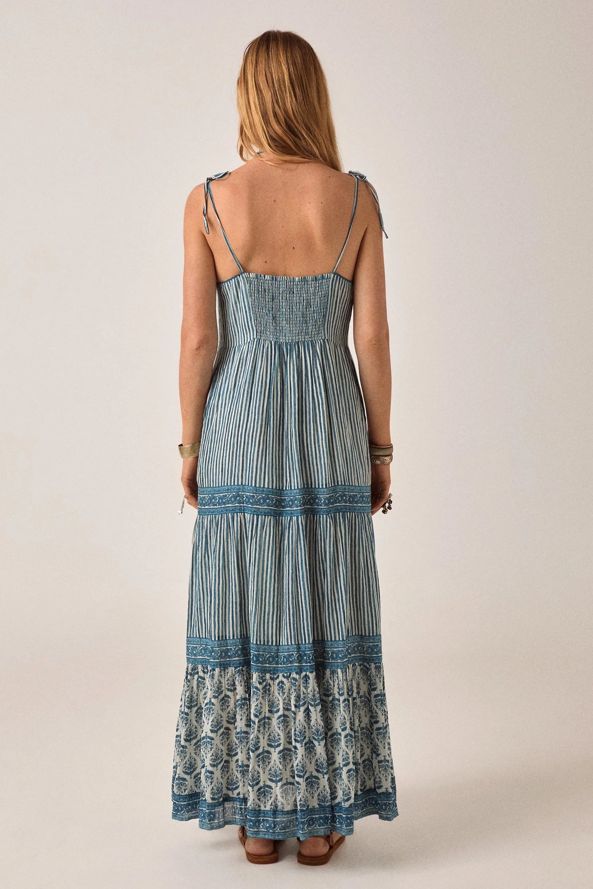 MAISON HOTEL VESTIDO TIRANTES RAYAS CRISTINA