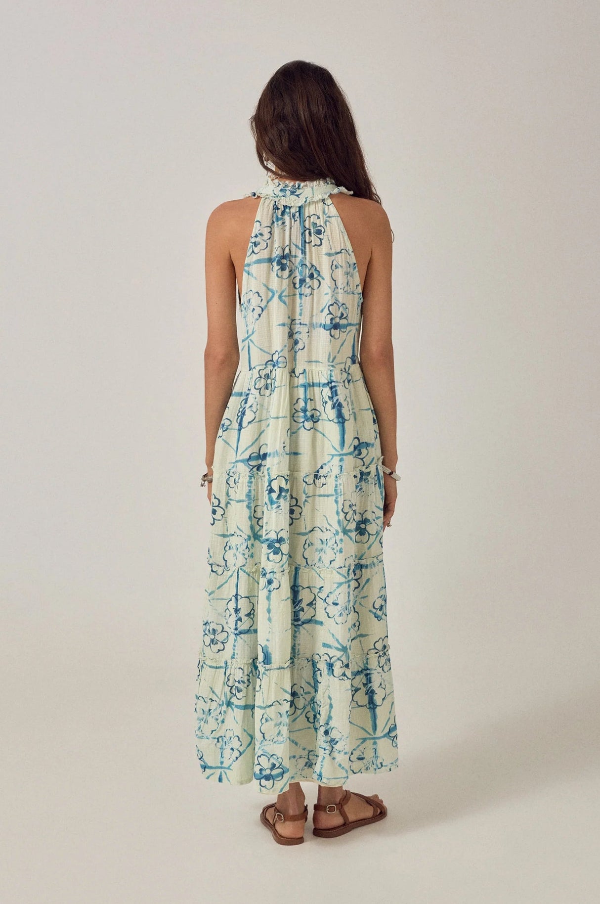 MAISON HOTEL VESTIDO SIN MANGAS ESTAMPADO ASAMI