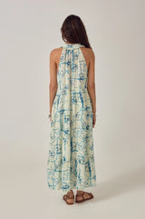 MAISON HOTEL VESTIDO SIN MANGAS ESTAMPADO ASAMI