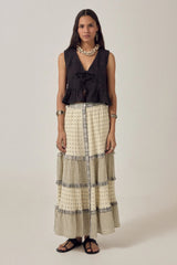 MAISON HOTEL FALDA LARGA PATCHWORK COSETTE