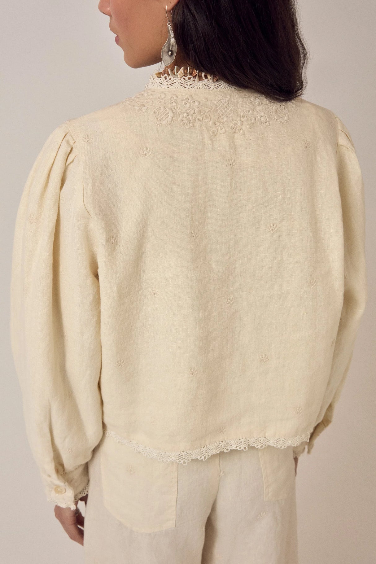 MAISON HOTEL CHAQUETA LIGERA LINO SOLSTICE OTELO