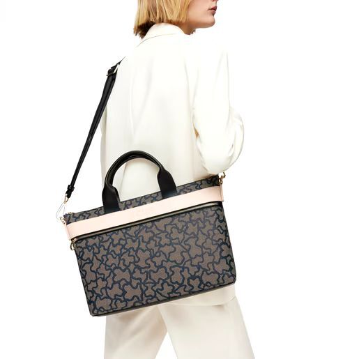 Maletin Portatil Tous Kaos Icon Negro - Dendago