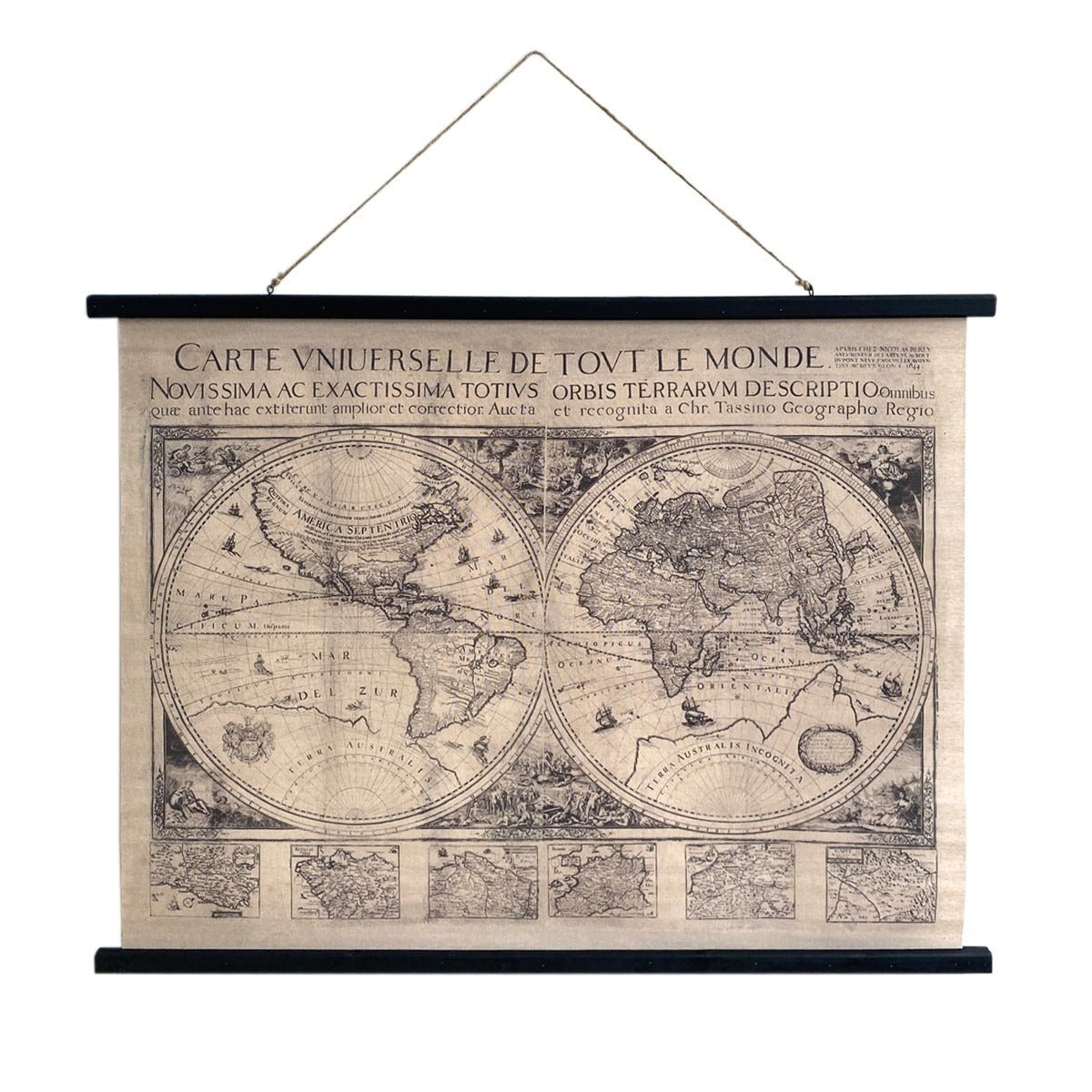 Mapa Mundi enrollable - Dendago