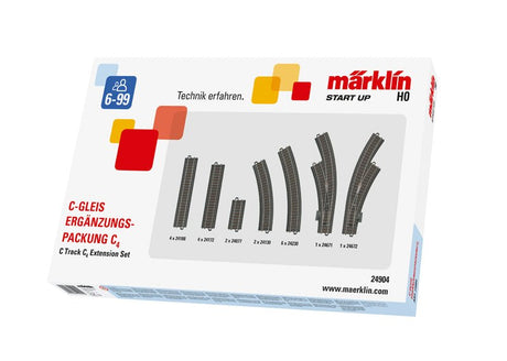 Marklin 24904. Set de ampliación vías C C4 - Dendago