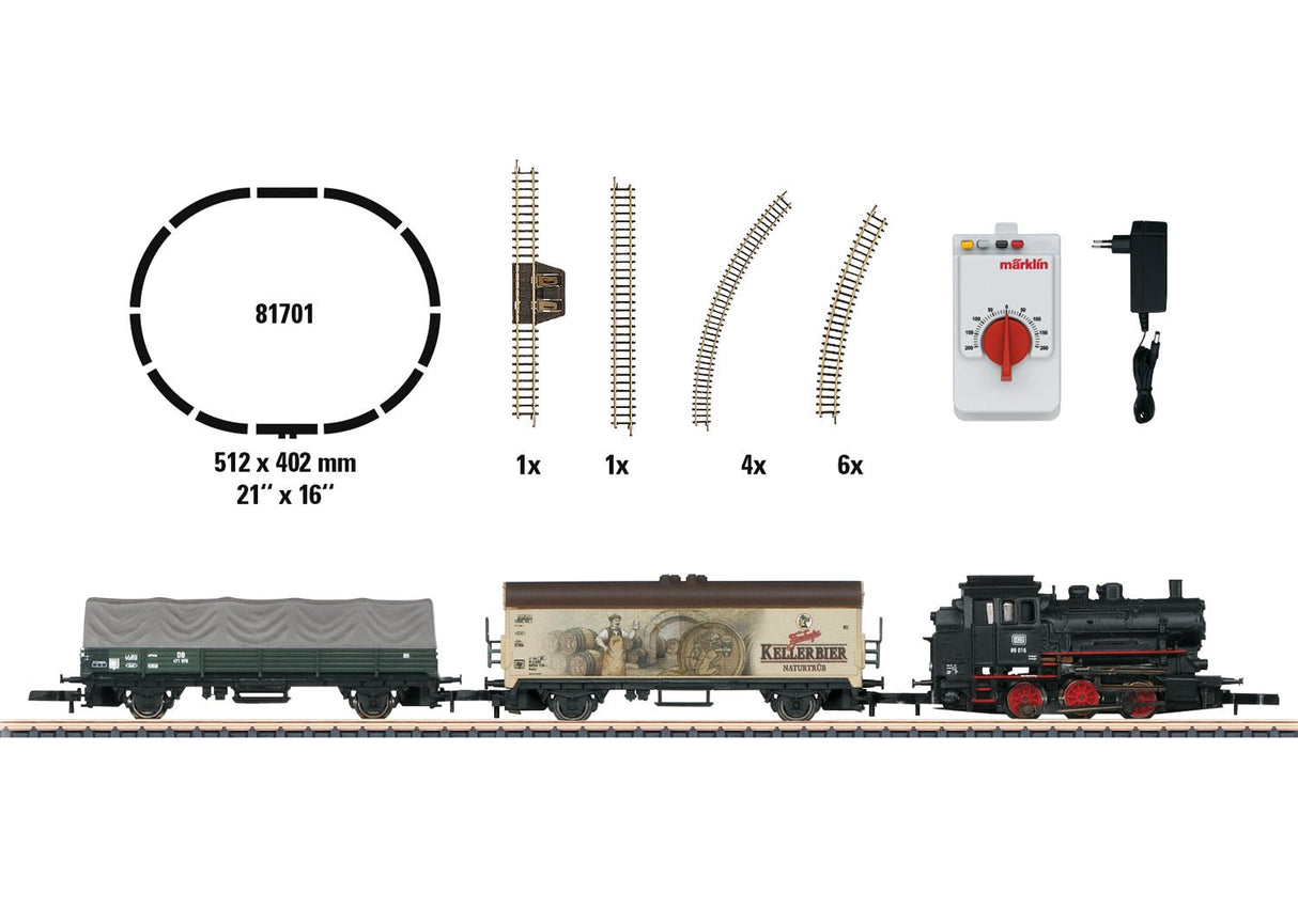 Marklin 81701. Caja iniciación, escala Z (1/220) - Dendago
