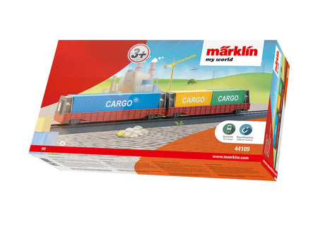 Marklin my world 44109 Set de vagones portacontenedores - Dendago