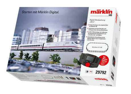 Marklin ref. 29792 Caja de iniciación en digital "ICE 2 " - Dendago