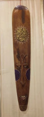Máscara africana de madera mod. Nigeria - Dendago