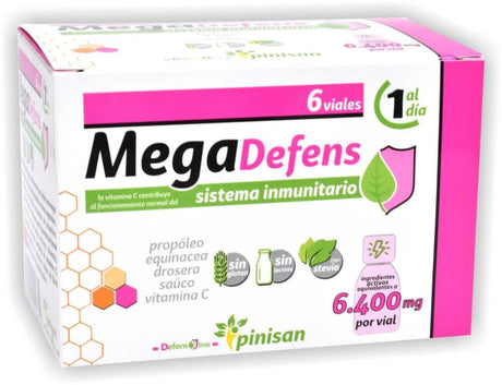 MEGADEFENS - Con propóleo y equinácea - 6 viales - Dendago