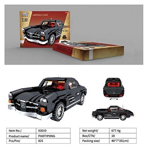 Mercedes 300 SL bloques de construcción para montar coche Xingbao XB03010 - Dendago