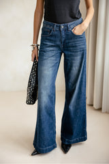 Pantalon tejano acampanado Miley SDM boxy Freeman T. Porter