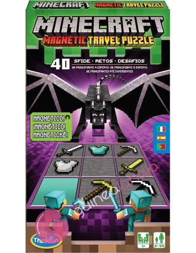 Minecraft Travel Puzzle Magnético - Dendago