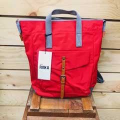 Mochila colores moda sostenible ROKA - Dendago