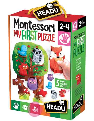 Montessori My first Puzzle - The Forest - Dendago