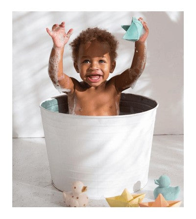 Mordedor baño oli & carol origami boat vainilla 2