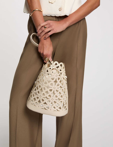 Bolso tipo cubo troquelado Morgan