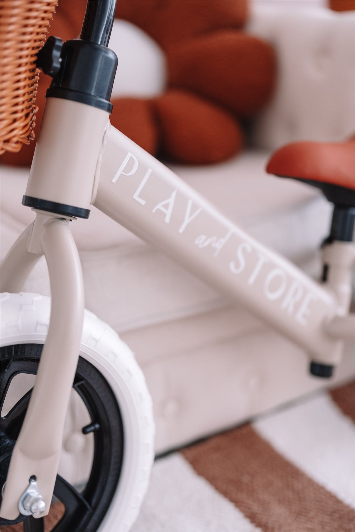 Bicicleta equilibrio Play and store taupe