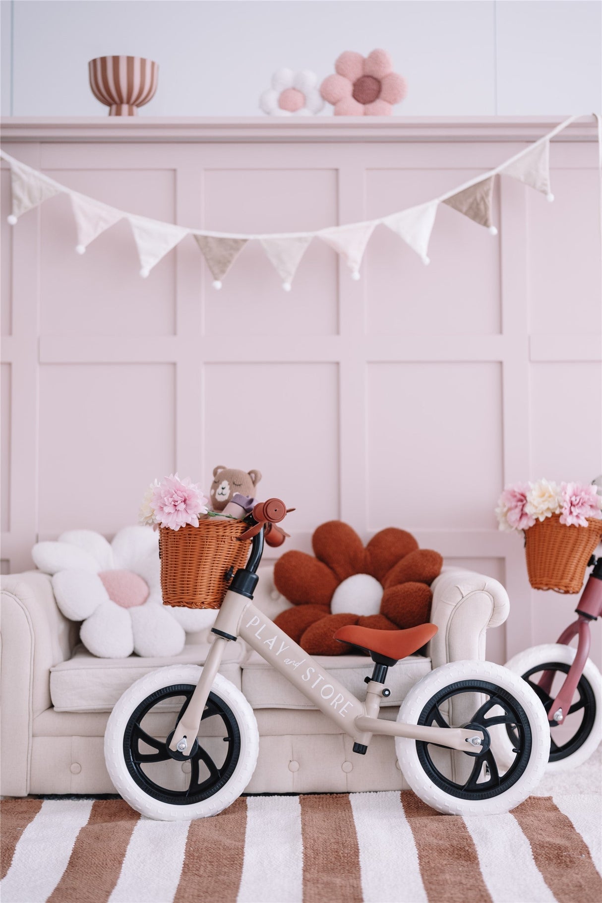 Bicicleta equilibrio Play and store taupe