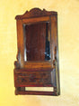 Mueble indio con espejo y cajón en madera - Dendago