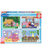 Multi 4 Junior puzzles Peppa Pig - Dendago