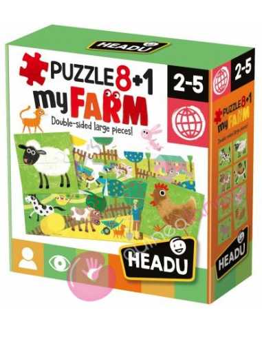 My first puzzle Farm 8+1 - Headu - Dendago