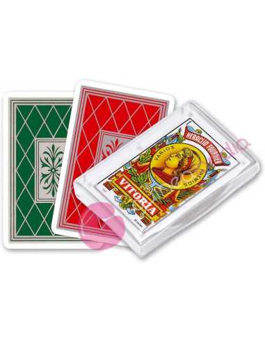 Naipe Espanol Nº 27 - Fournier Caja plástico - Dendago