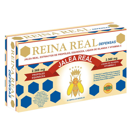 OFERTA PACK 2 Unidades REINA REAL DEFENSAS - con Jalea real y Ecuinacea - 20amp ROBIS - Dendago