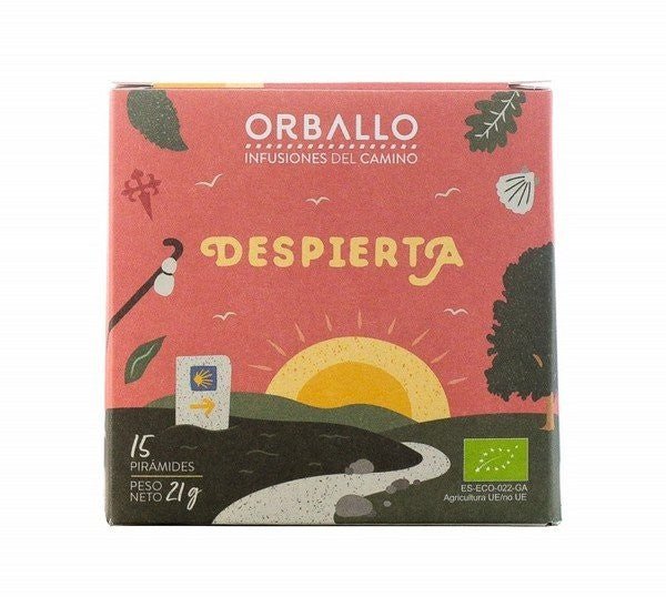 ORBALLO infusion despierta 15 piramides - Dendago
