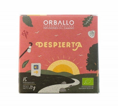 ORBALLO infusion despierta 15 piramides - Dendago