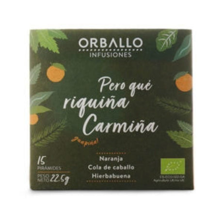ORBALLO infusion que riquiña carmiña 15 piramides - Dendago